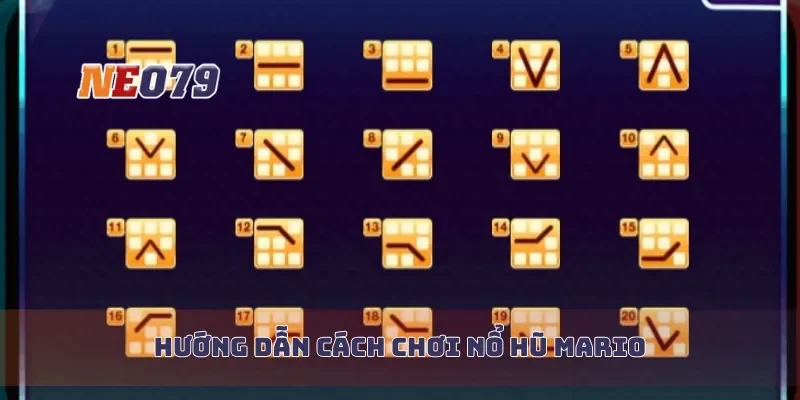 Hướng dẫn cách chơi nổ hũ mario