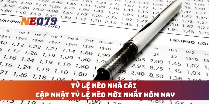 Tỷ Lệ Kèo Nhà Cái - Cập Nhật Tỷ Lệ Kèo Mới Nhất Hôm Nay