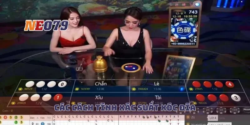 Các cách tính xác suất xóc đĩa
